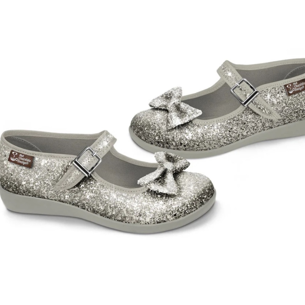 Chocolaticas® Stardust Women's Mary Jane Flat - Picture 2 of 6